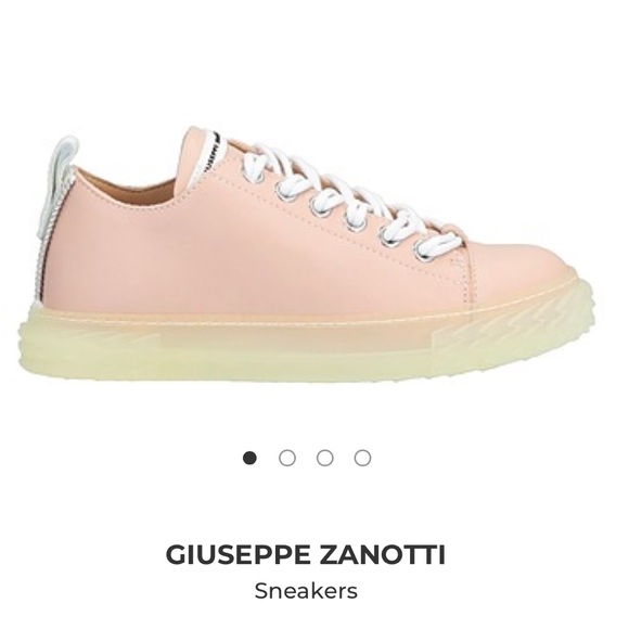 Giuseppe Zanotti blush sneakers nwt size 41 - Picture 2 of 8